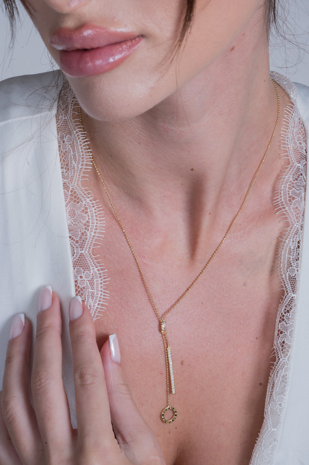 Long Zipper Necklace