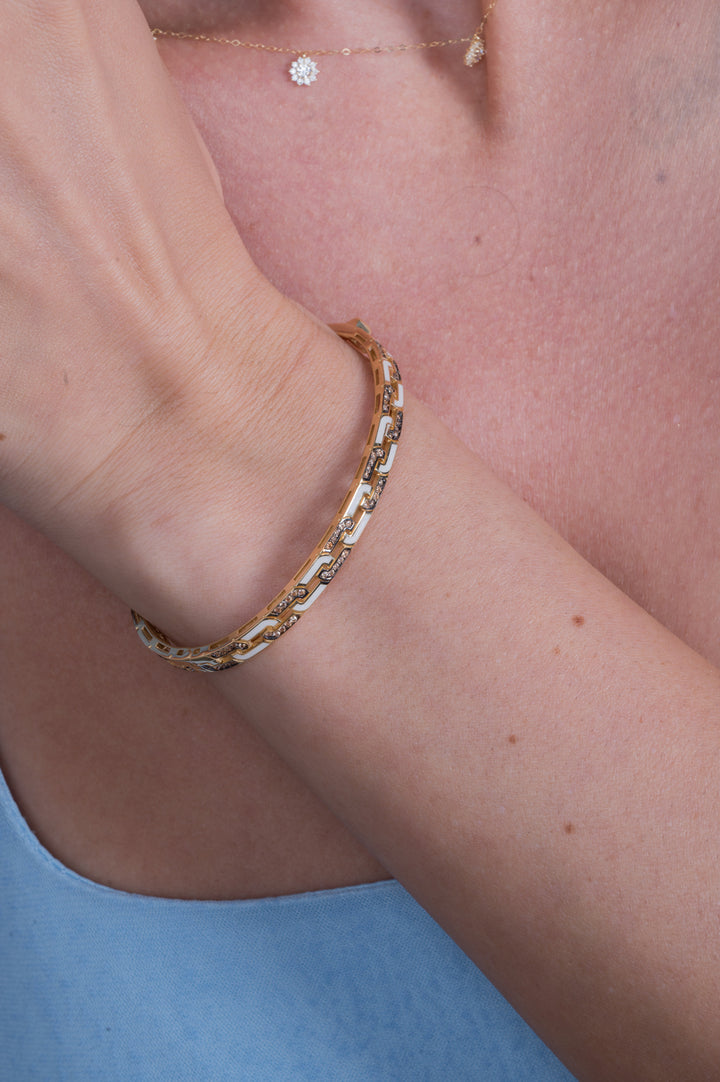 Gold Intertwine Bracelet