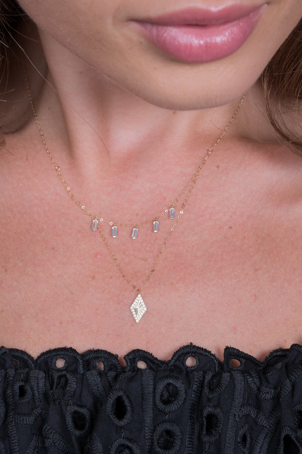 Unique Quadrilateral Necklace