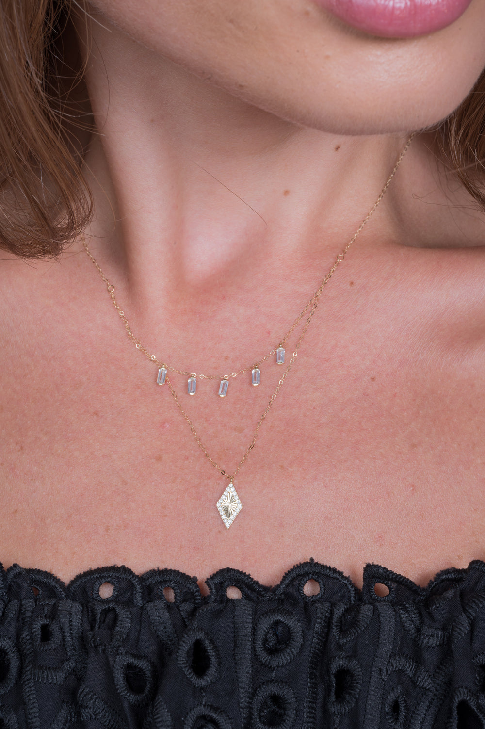 Unique Quadrilateral Necklace