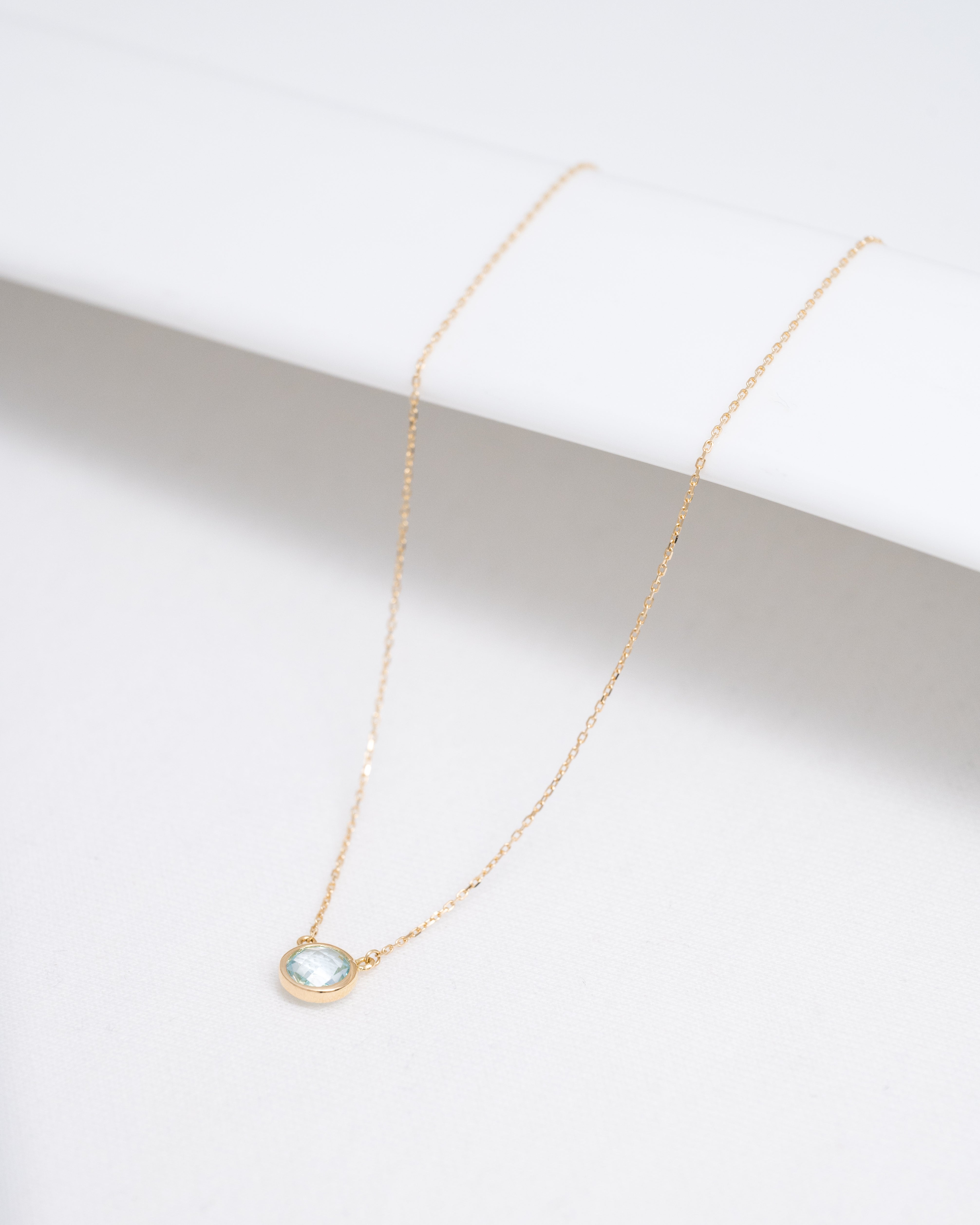 Round Stone Necklace