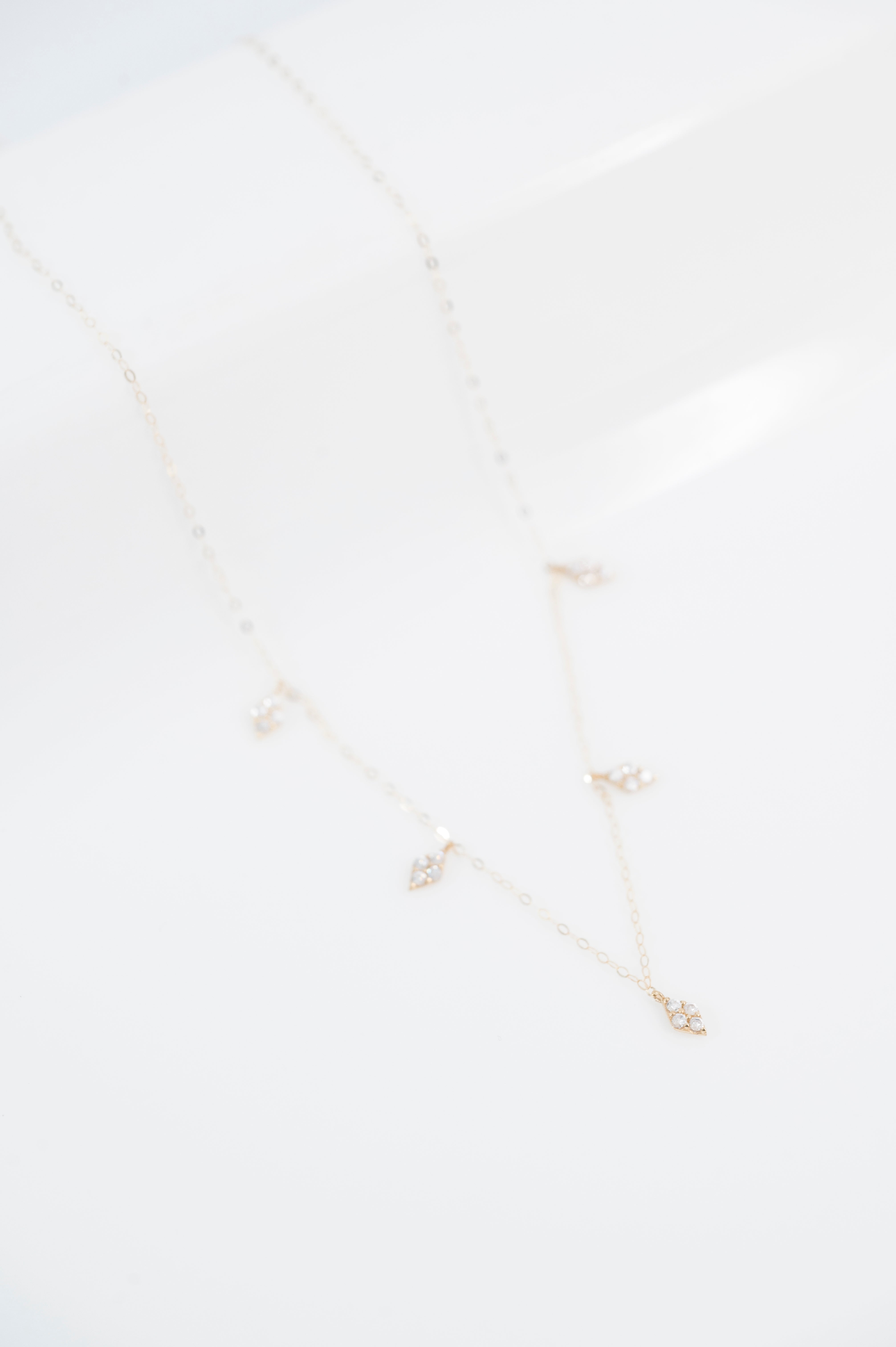 Golden Square Necklace