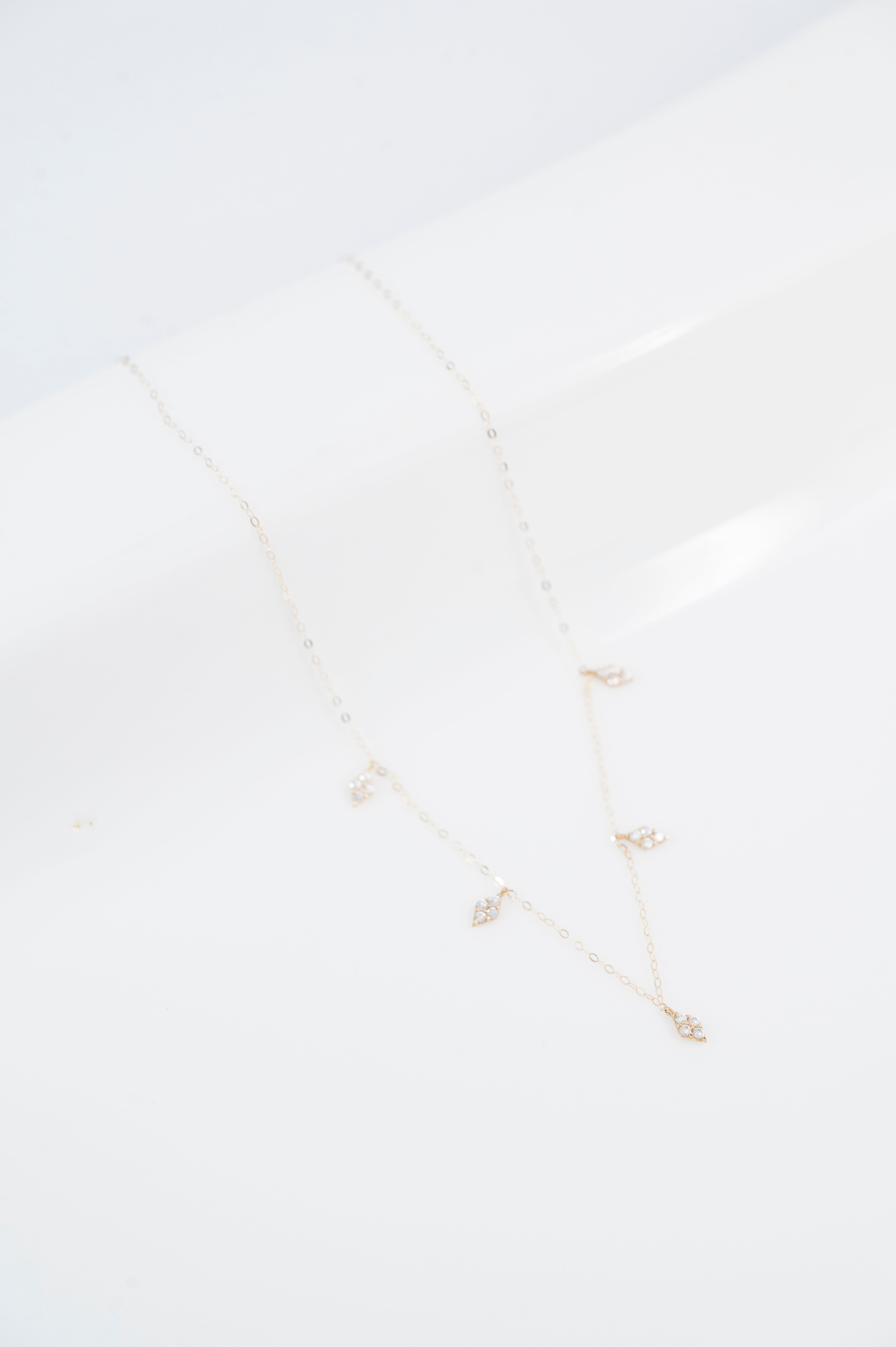 Golden Square Necklace