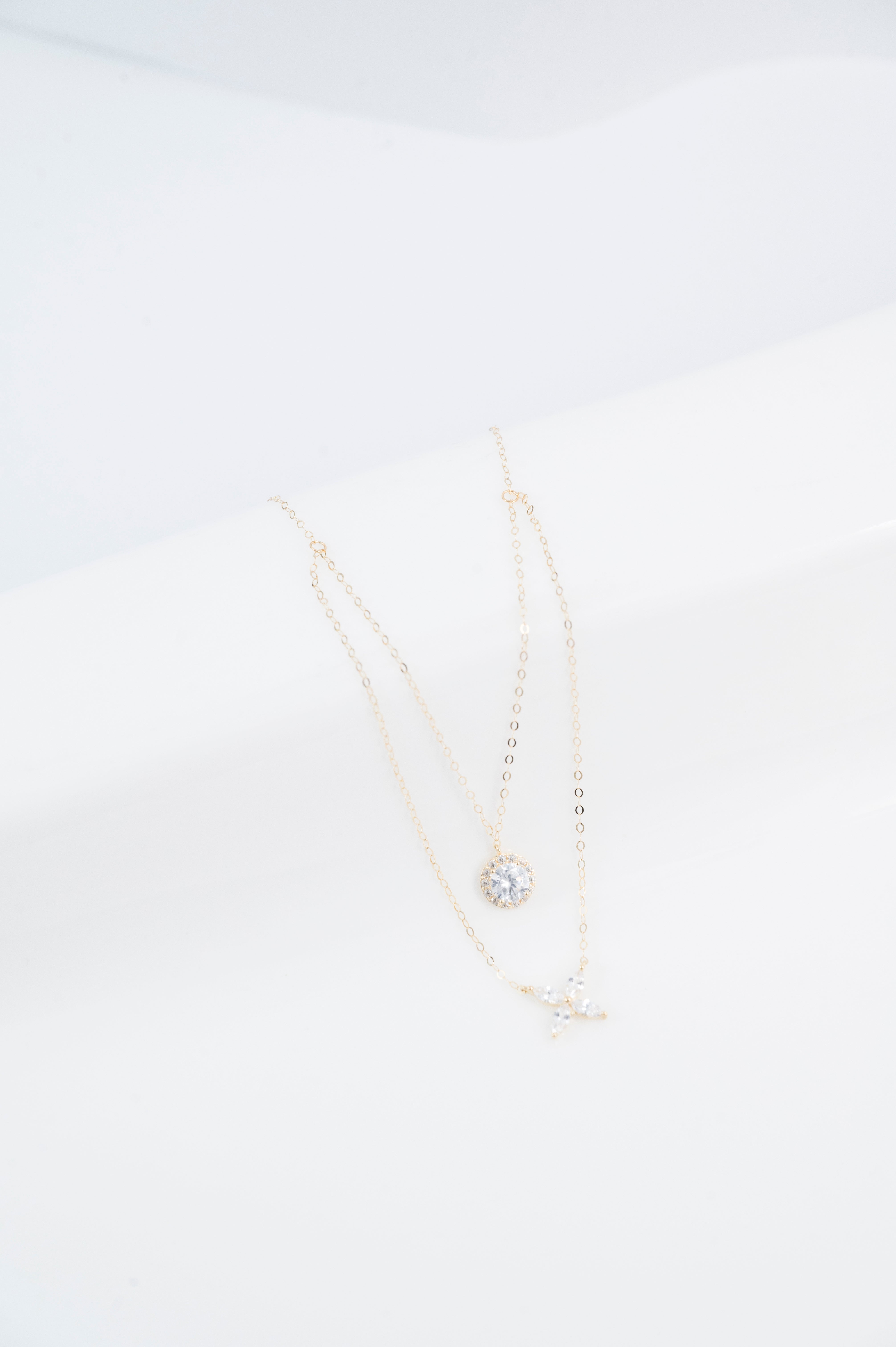 Circle Star Layer Necklace